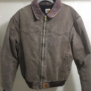 Vintage distressed heavy duty Carhartt jacket